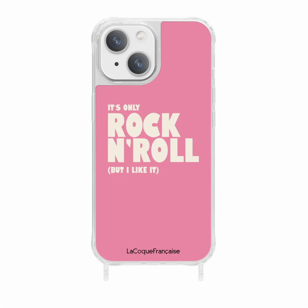 Coque Anneaux Imprimee Rock N'roll Rose - Image 9