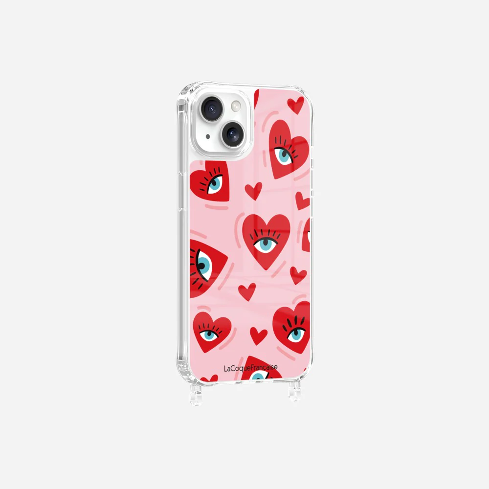 Coque Anneaux Imprimee Yeux D'amour - Image 20