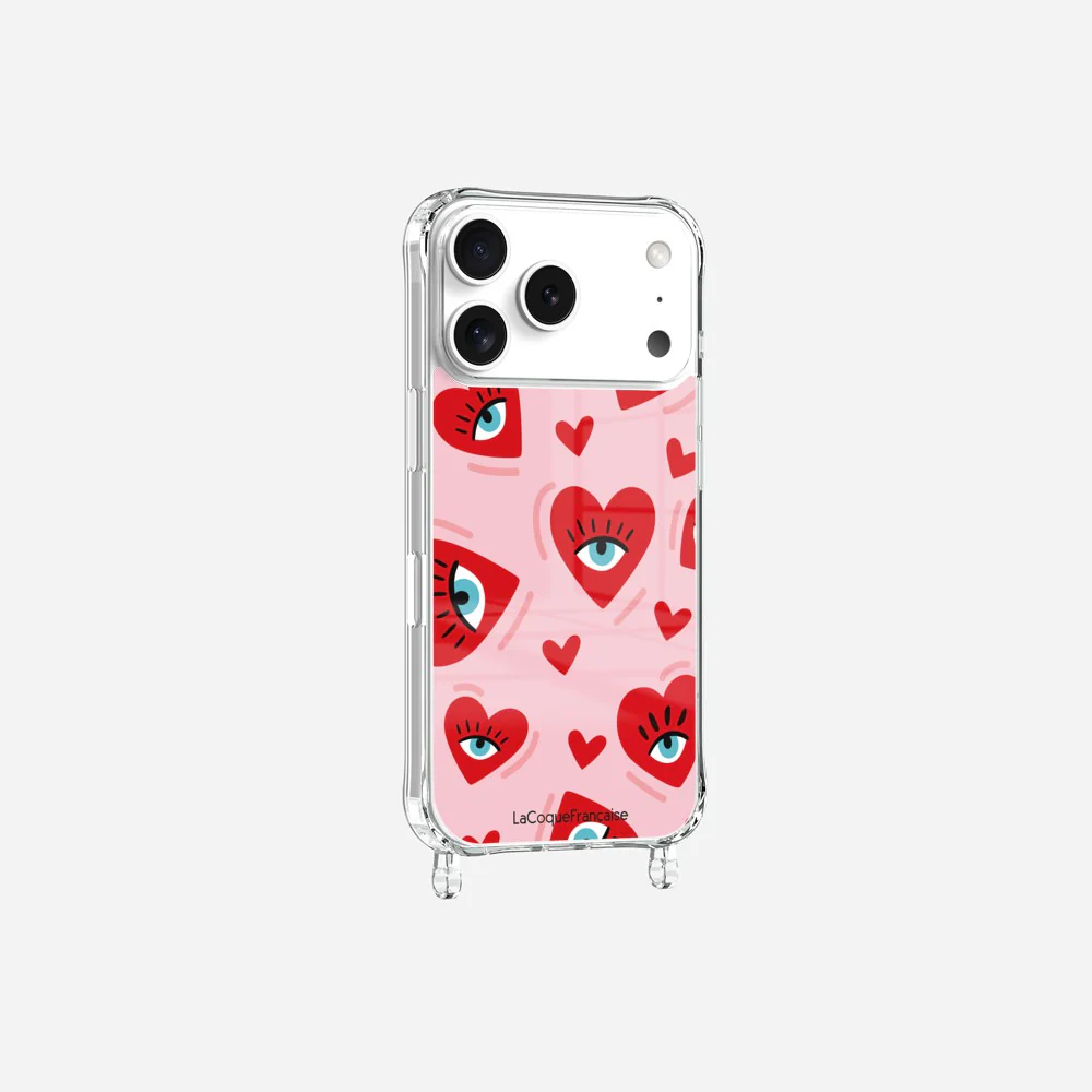 Coque Anneaux Imprimee Yeux D'amour - Image 3