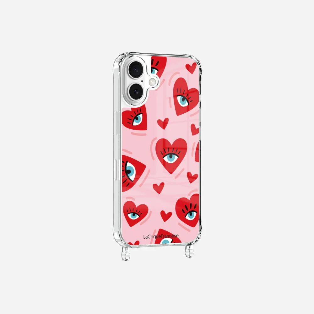 Coque Anneaux Imprimee Yeux D'amour - Image 5