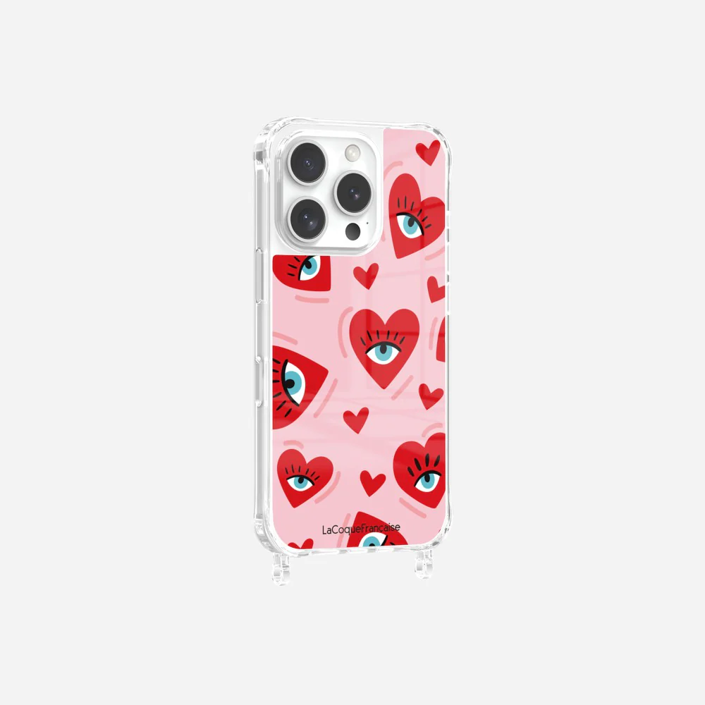 Coque Anneaux Imprimee Yeux D'amour - Image 6