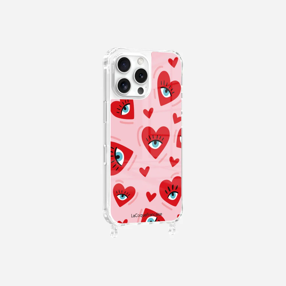 Coque Anneaux Imprimee Yeux D'amour - Image 7