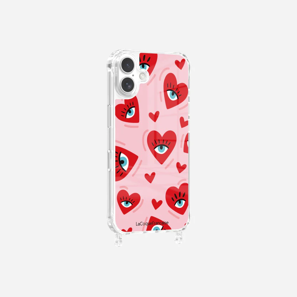 Coque Anneaux Imprimee Yeux D'amour - Image 9