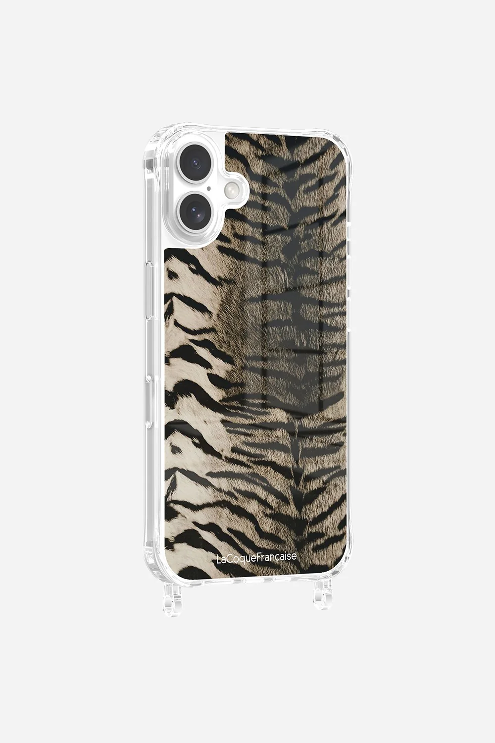 Coque Anneaux Imprimee Zebre Gris - Image 10