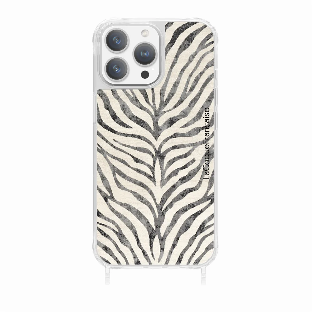Coque Anneaux Imprimee Zebre Noir - Image 23
