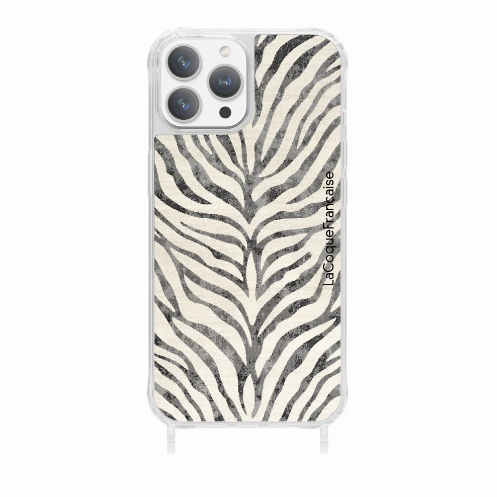 Coque Anneaux Imprimee Zebre Noir - Image 24
