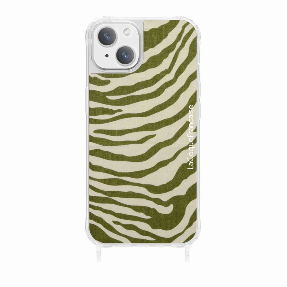Coque Anneaux Imprimee Zebre Vert - Image 13