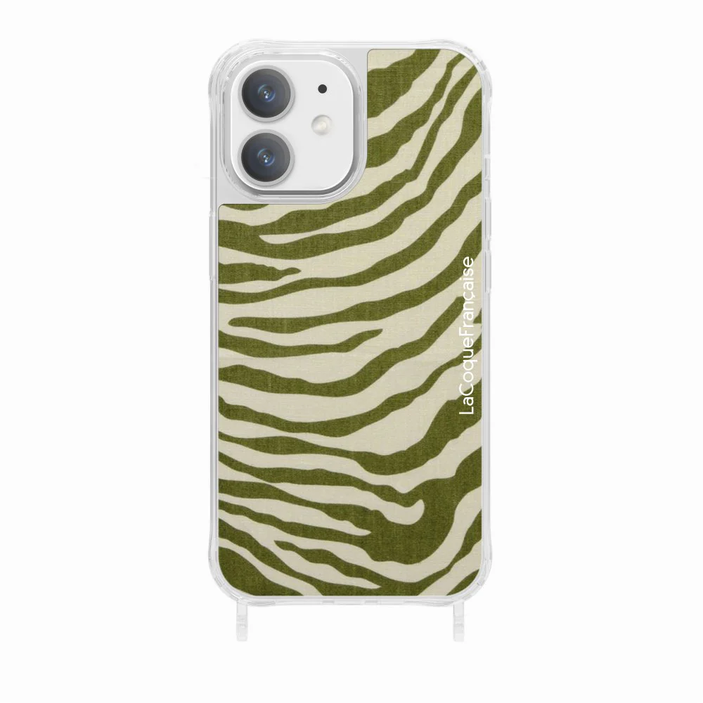 Coque Anneaux Imprimee Zebre Vert - Image 25