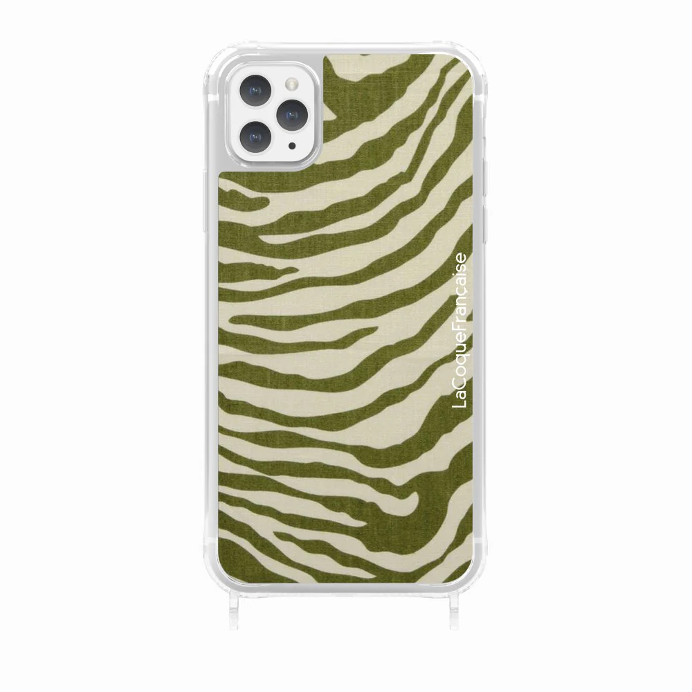 Coque Anneaux Imprimee Zebre Vert - Image 27