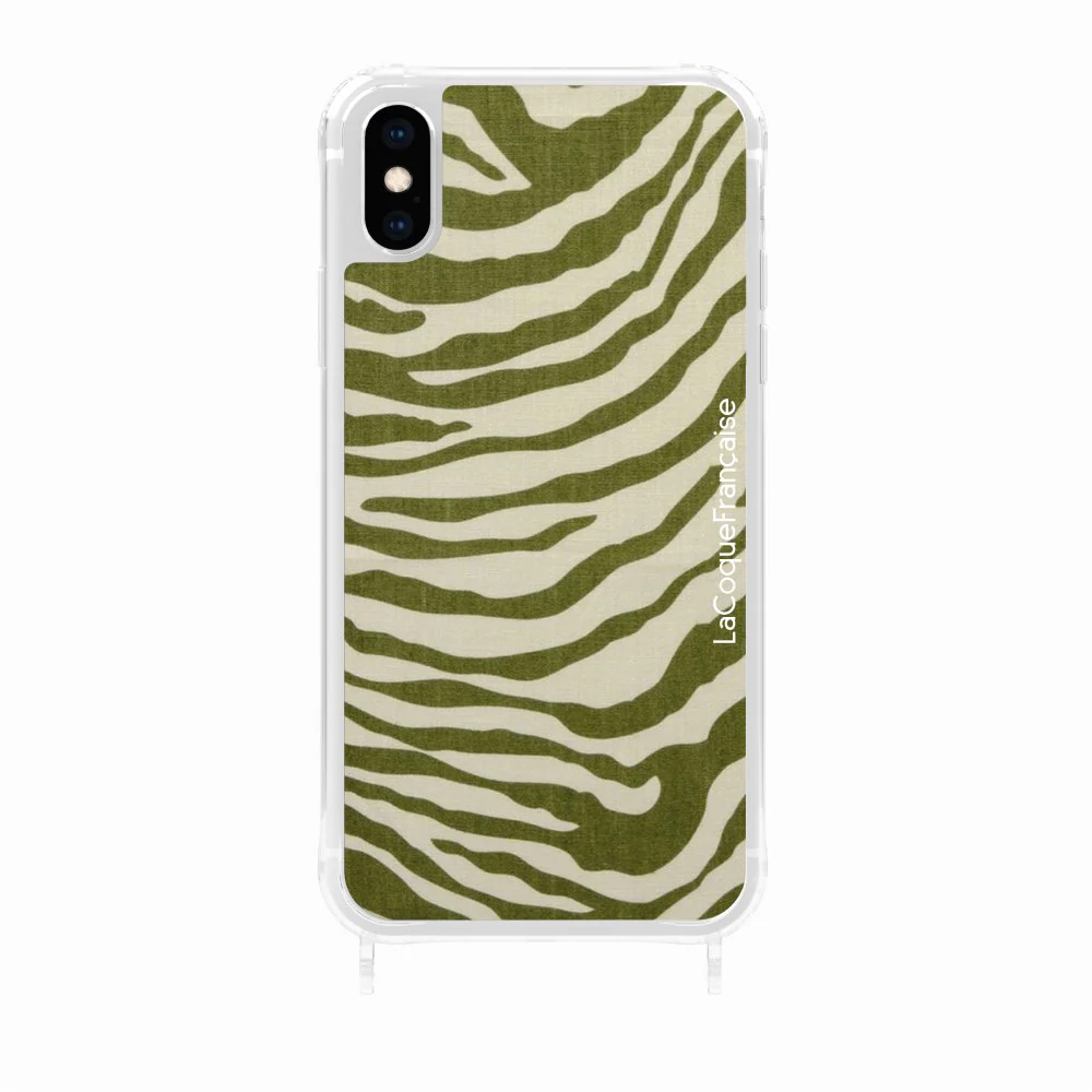 Coque Anneaux Imprimee Zebre Vert - Image 29