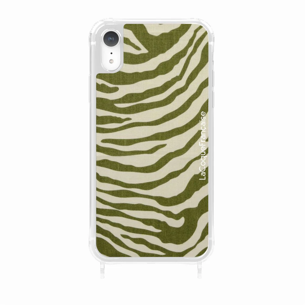Coque Anneaux Imprimee Zebre Vert - Image 31
