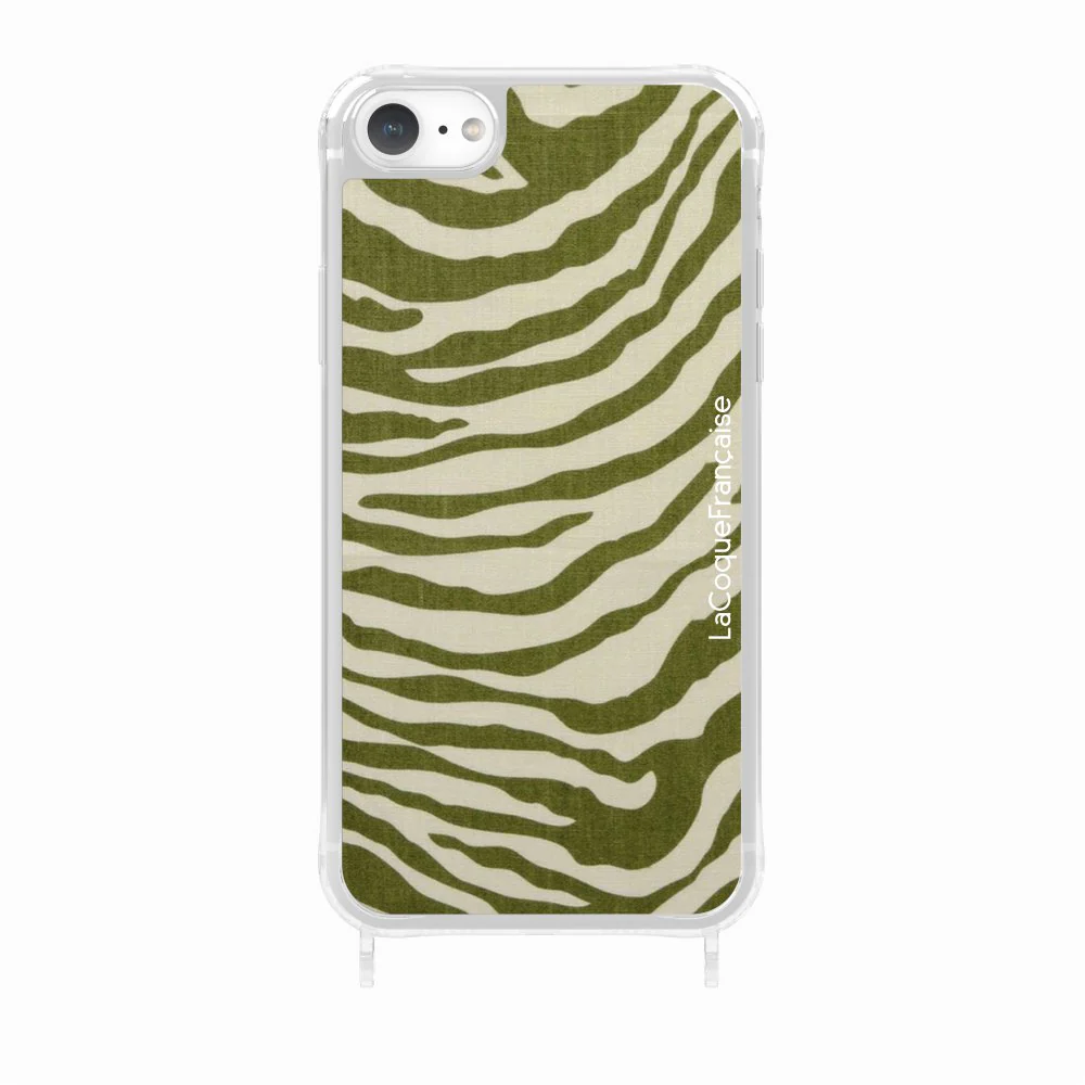 Coque Anneaux Imprimee Zebre Vert - Image 32