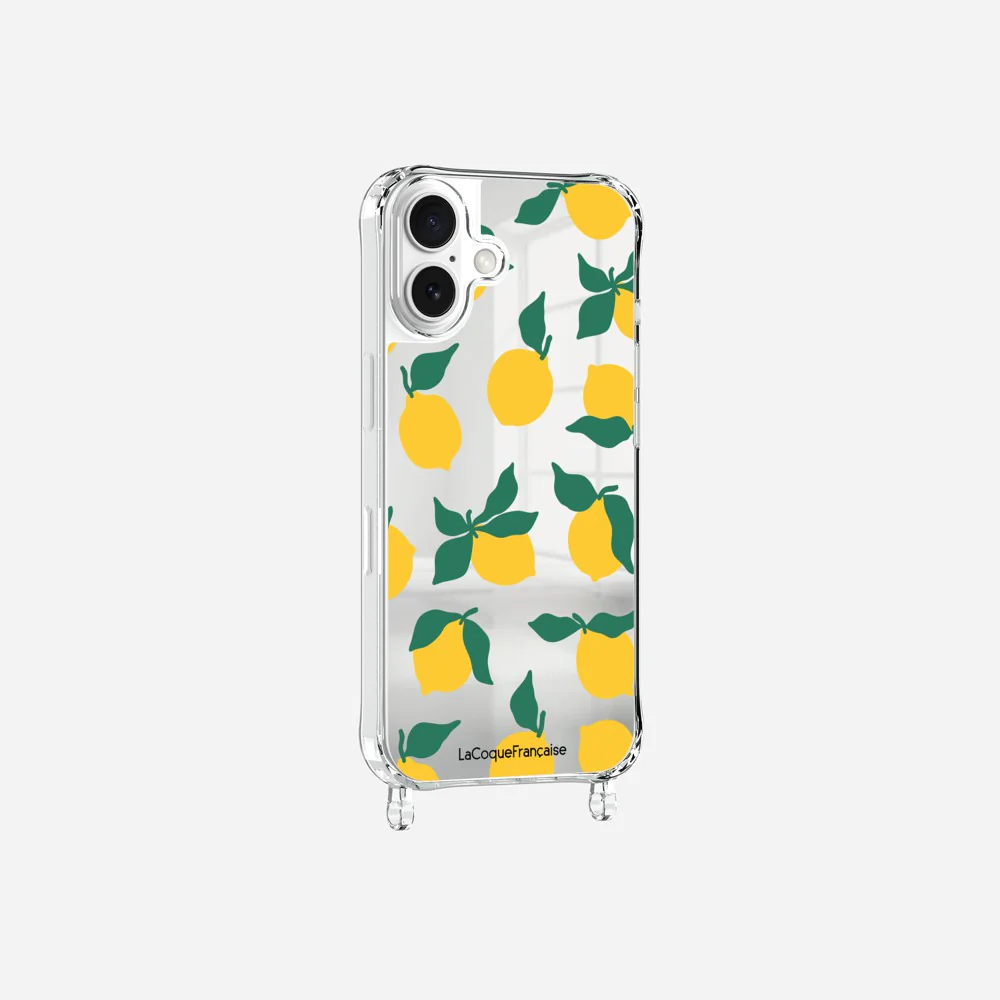 Coque Anneaux Miroir Imprimee Limonade - Image 5