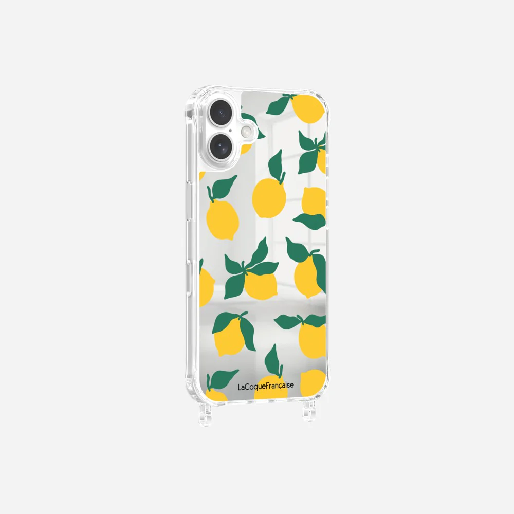 Coque Anneaux Miroir Imprimee Limonade - Image 9
