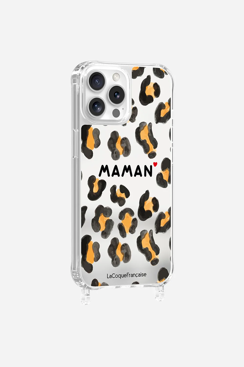 Coque Anneaux Miroir Imprimee Maman Leopard - Image 10