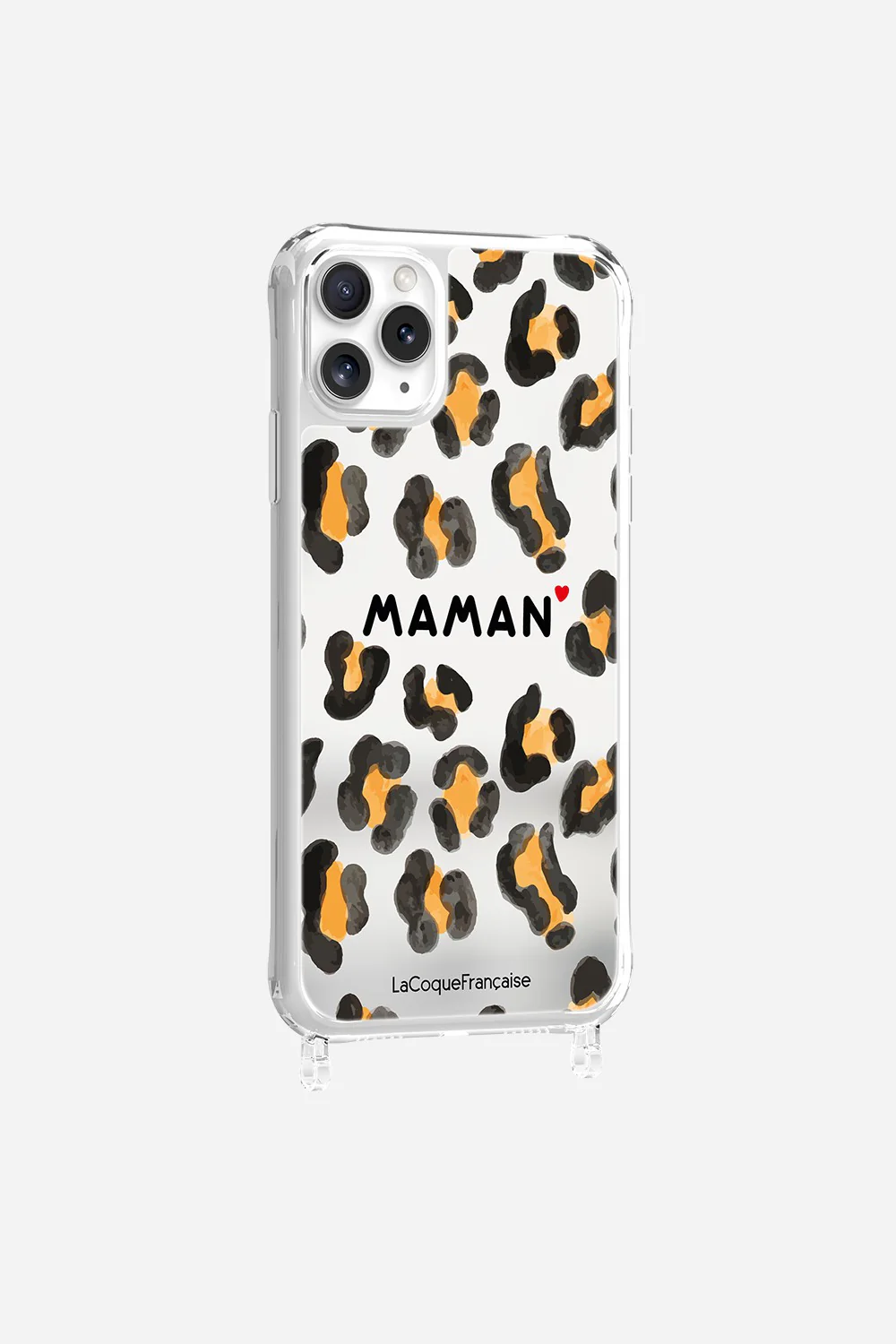 Coque Anneaux Miroir Imprimee Maman Leopard - Image 14