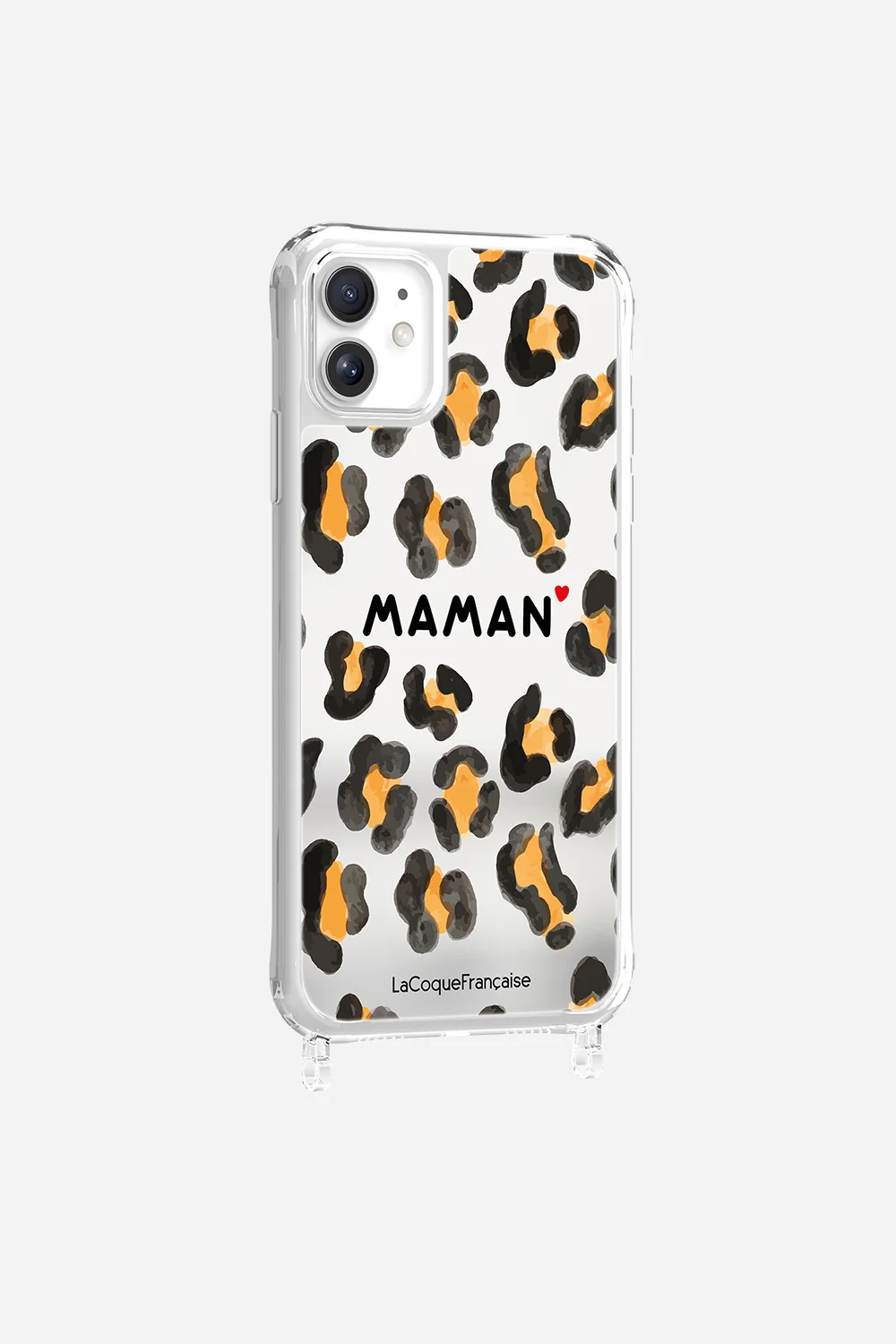Coque Anneaux Miroir Imprimee Maman Leopard - Image 16