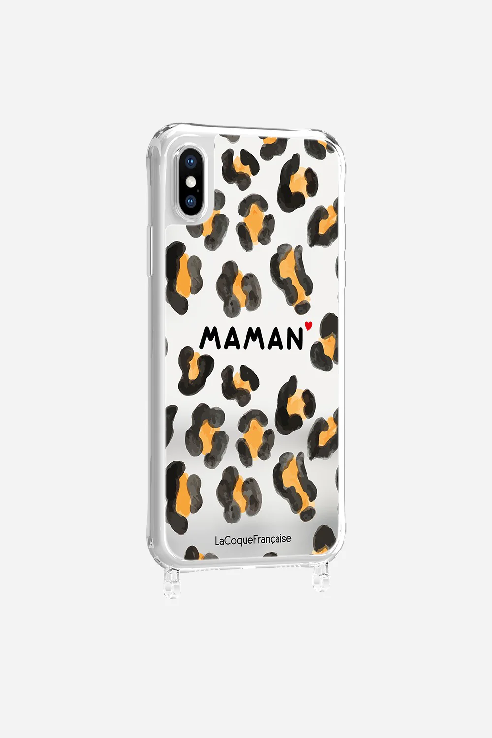 Coque Anneaux Miroir Imprimee Maman Leopard - Image 17