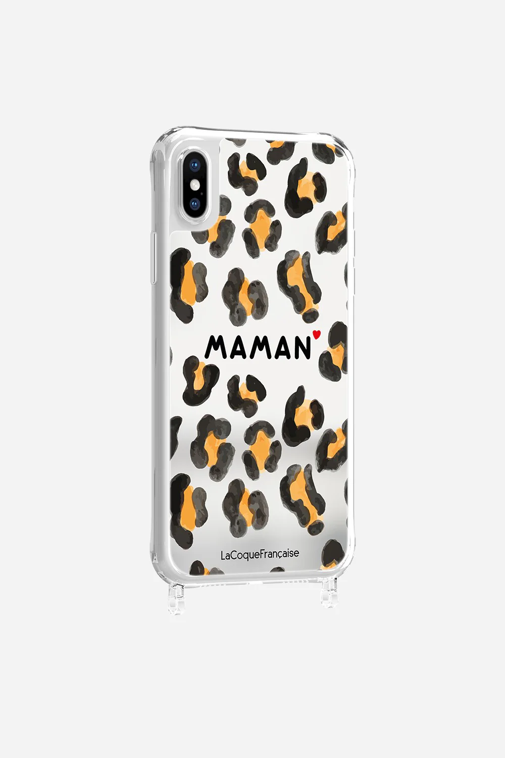 Coque Anneaux Miroir Imprimee Maman Leopard - Image 18