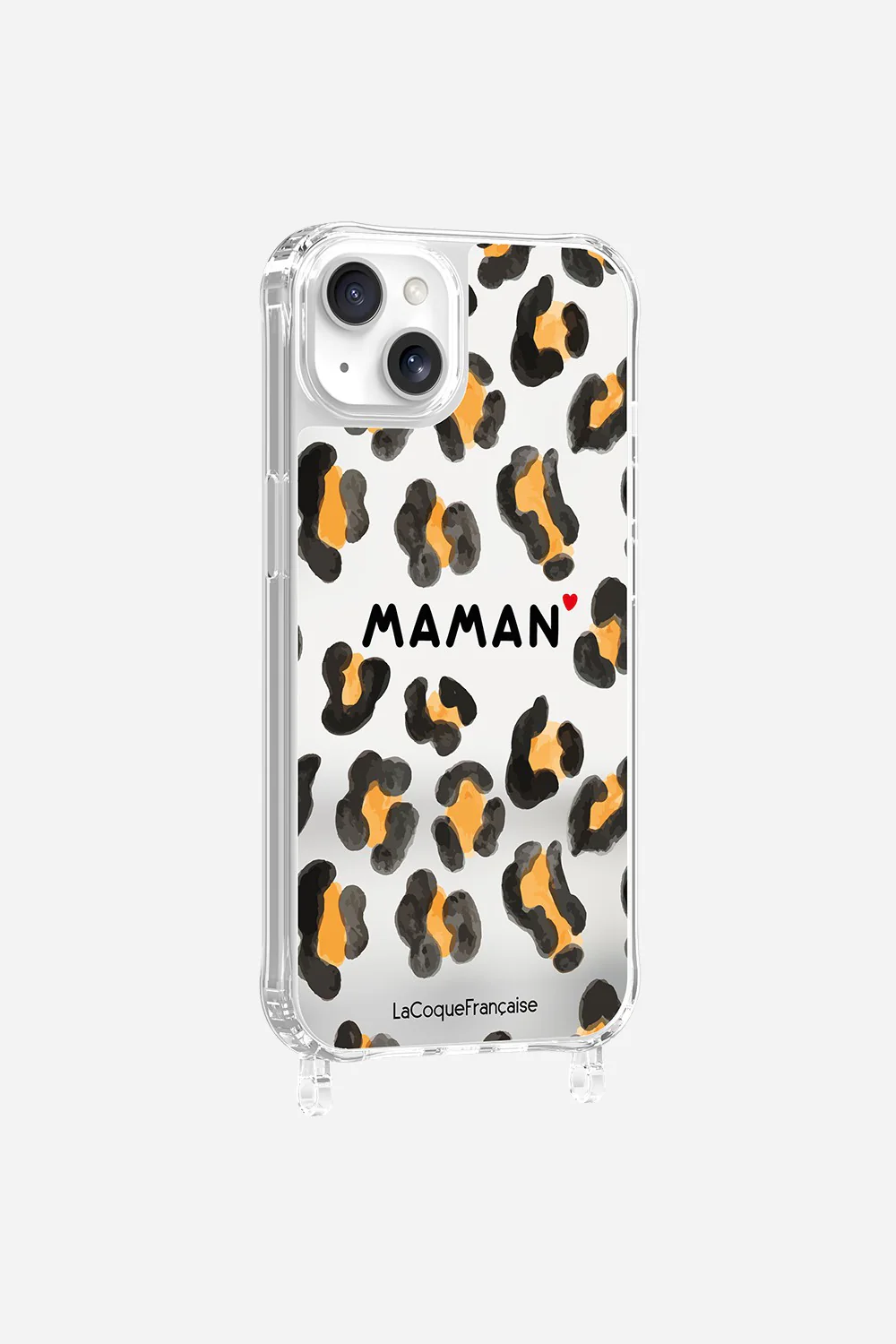 Coque Anneaux Miroir Imprimee Maman Leopard - Image 8