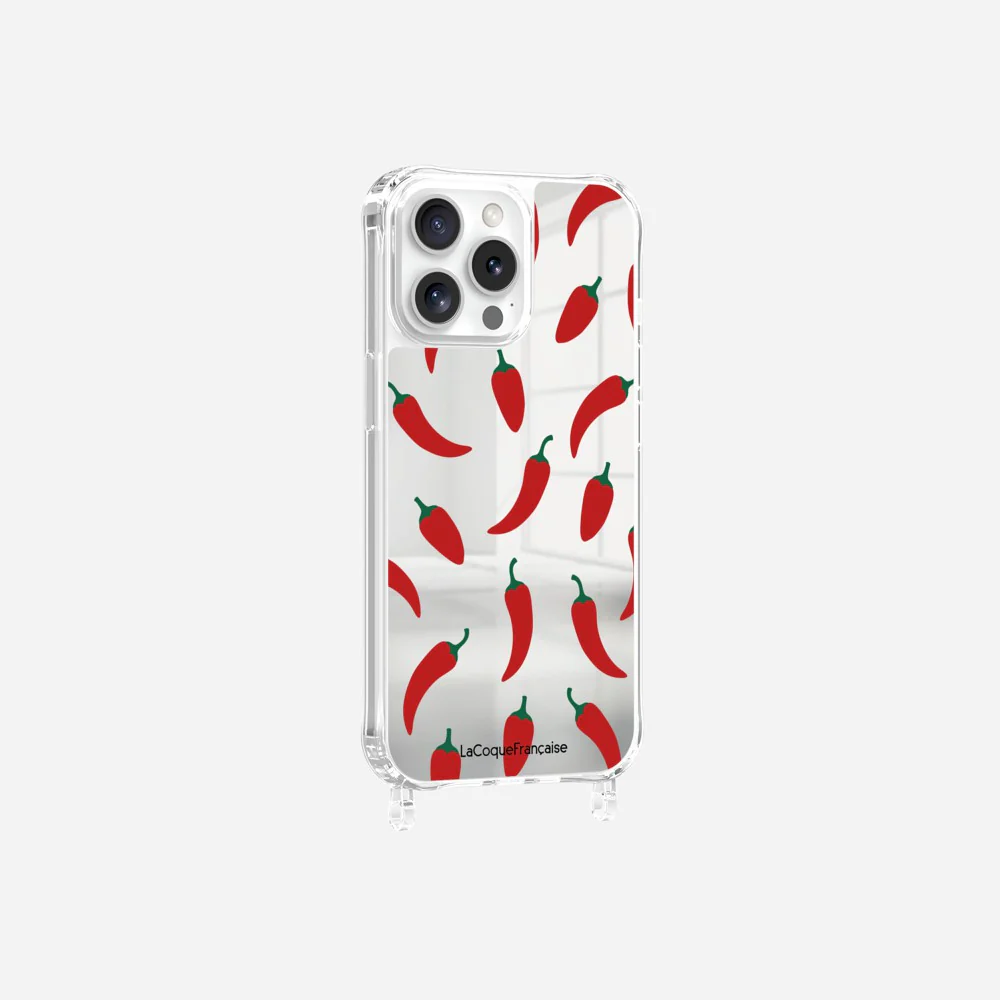 Coque Anneaux Miroir Imprimee Piments - Image 11