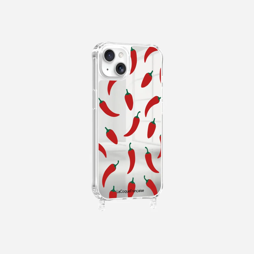 Coque Anneaux Miroir Imprimee Piments - Image 13