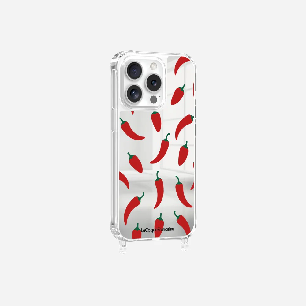 Coque Anneaux Miroir Imprimee Piments - Image 14