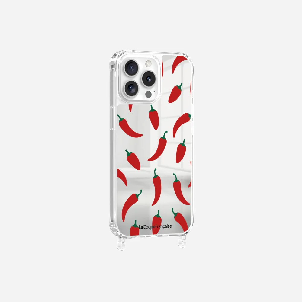 Coque Anneaux Miroir Imprimee Piments - Image 15
