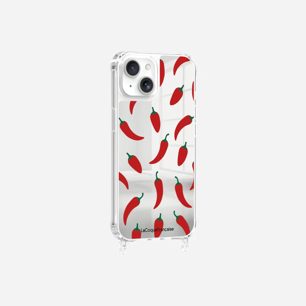 Coque Anneaux Miroir Imprimee Piments - Image 16