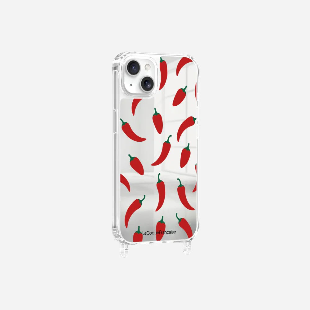 Coque Anneaux Miroir Imprimee Piments - Image 17