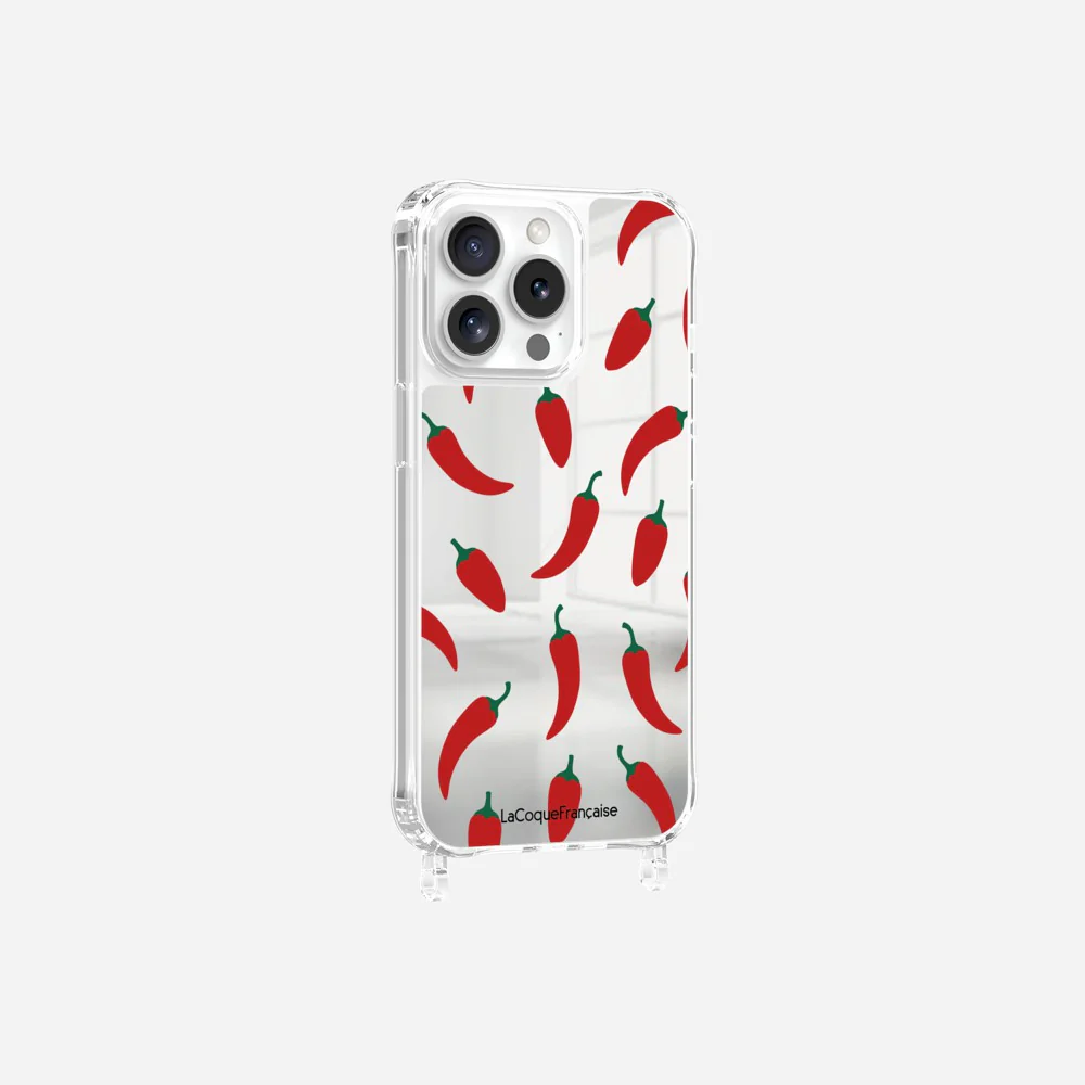 Coque Anneaux Miroir Imprimee Piments - Image 18