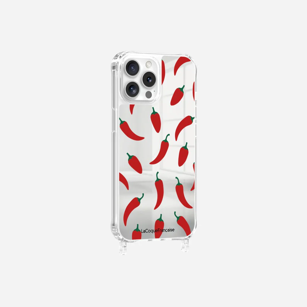 Coque Anneaux Miroir Imprimee Piments - Image 19