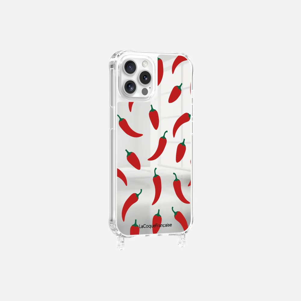 Coque Anneaux Miroir Imprimee Piments - Image 22