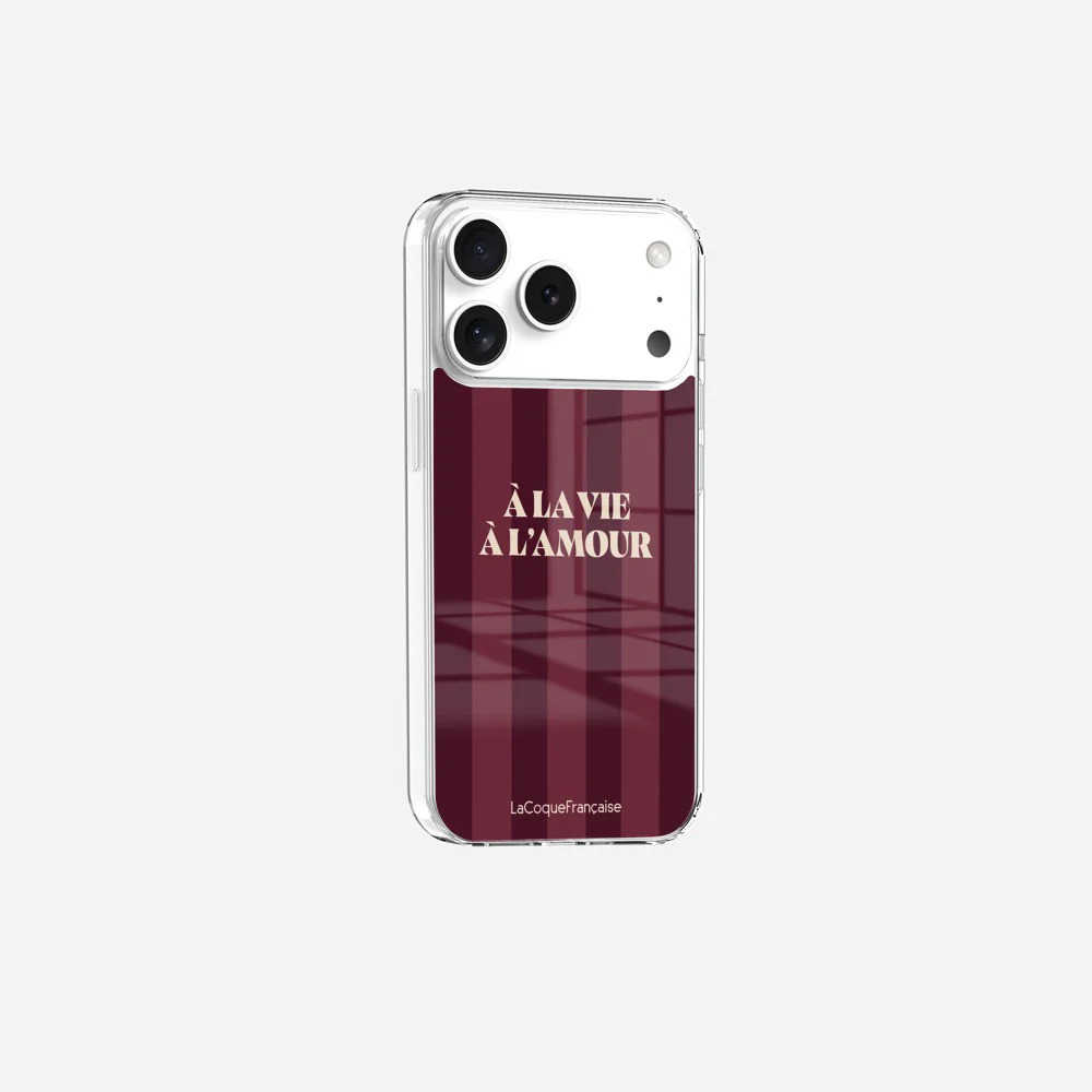 Coque Sans Anneaux Imprimee A La Vie A L'amour - Image 3