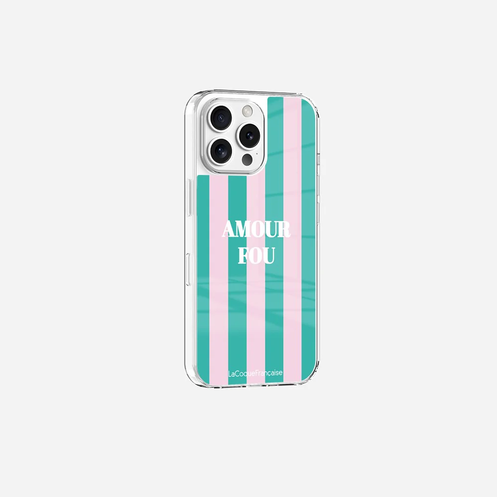 Coque Sans Anneaux Imprimee Amour Fou Rose - Image 7