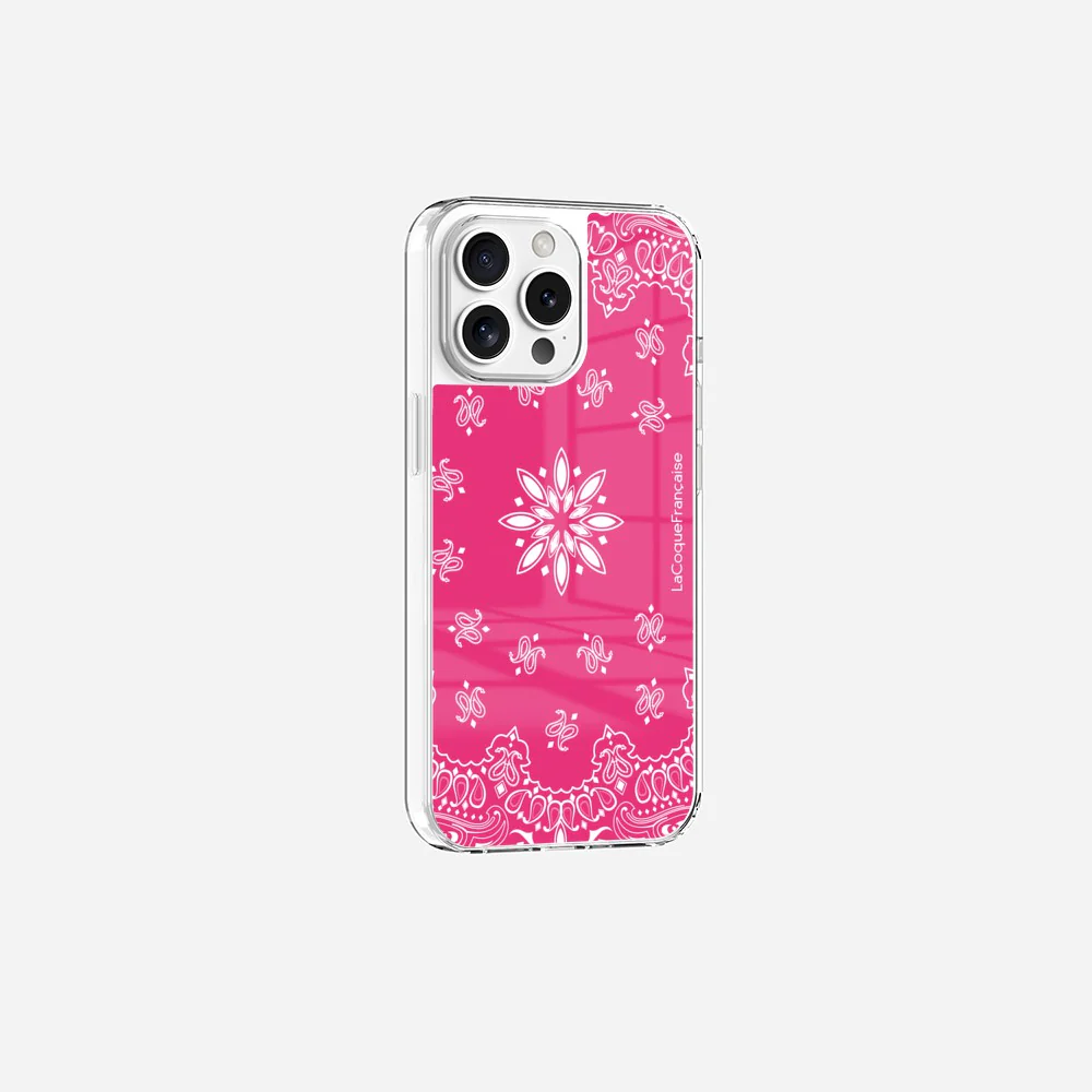 Coque Sans Anneaux Imprimee Bandana Rose 2 - Image 15