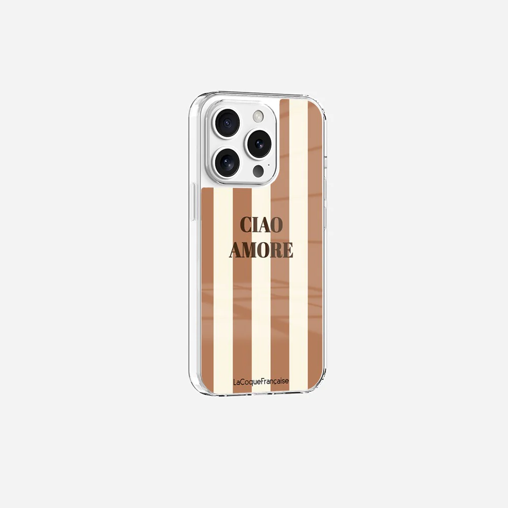 Coque Sans Anneaux Imprimee Ciao Amore Beige - Image 18