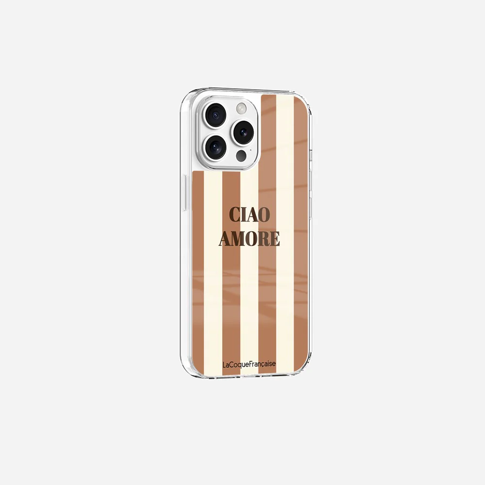 Coque Sans Anneaux Imprimee Ciao Amore Beige - Image 22