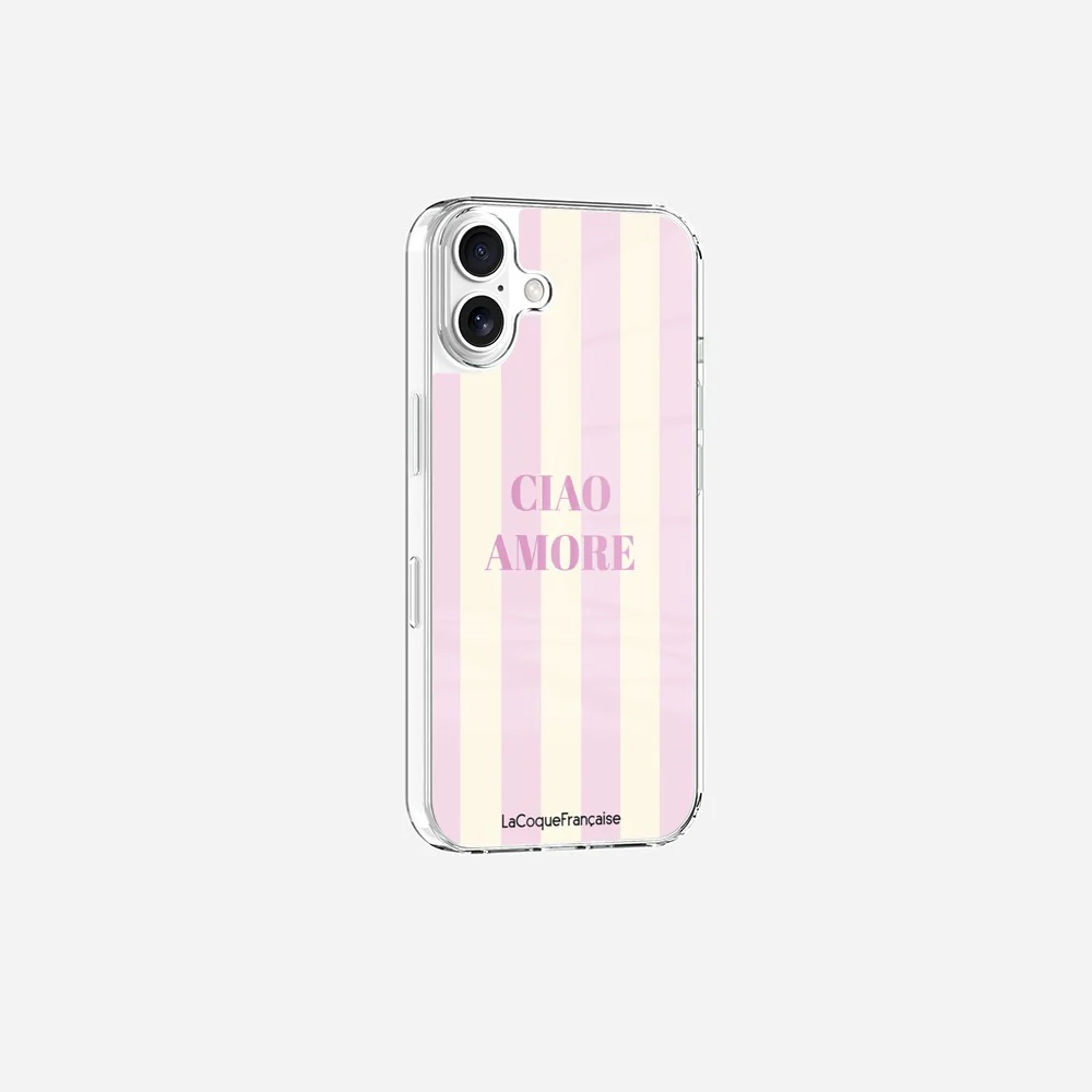 Coque Sans Anneaux Imprimee Ciao Amore Rose - Image 6
