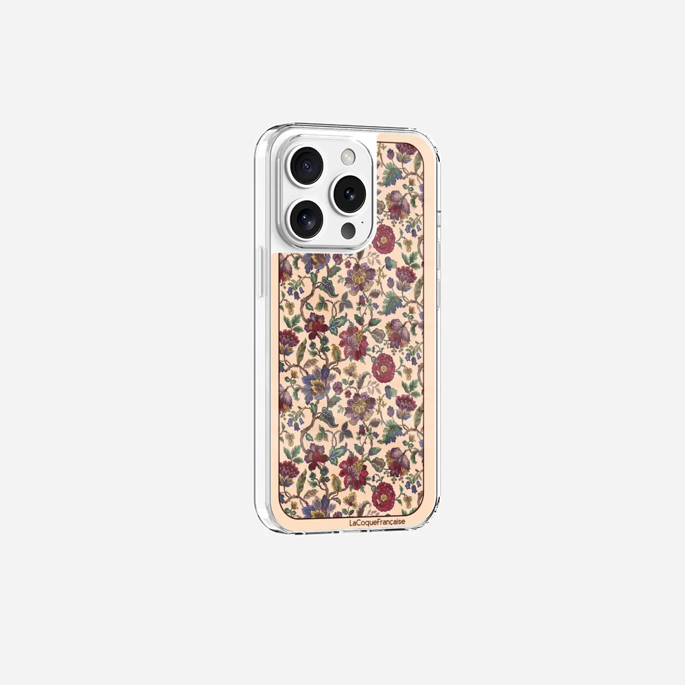 Coque Sans Anneaux Imprimee Foulard Fleurs Rouges - Image 19