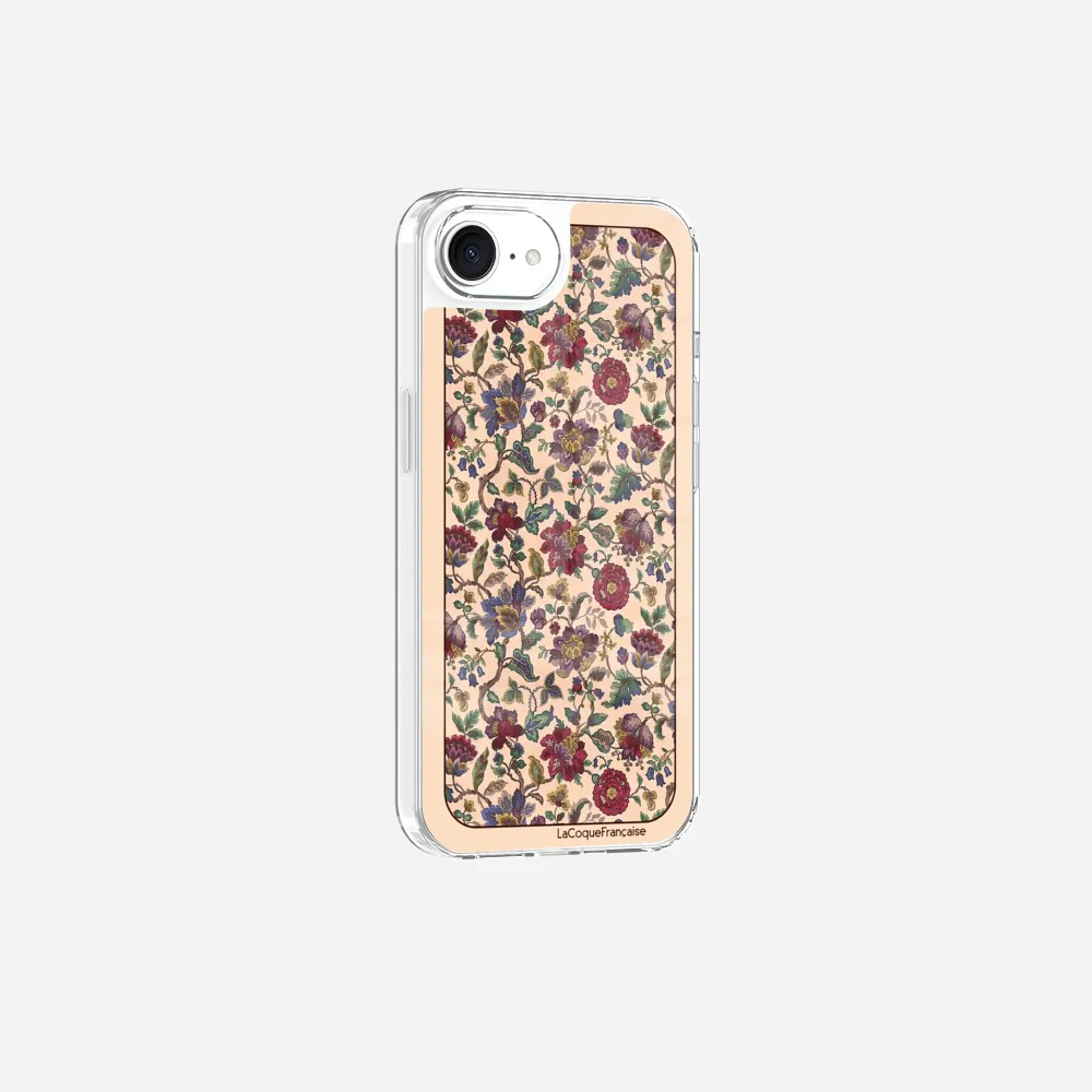 Coque Sans Anneaux Imprimee Foulard Fleurs Rouges - Image 2