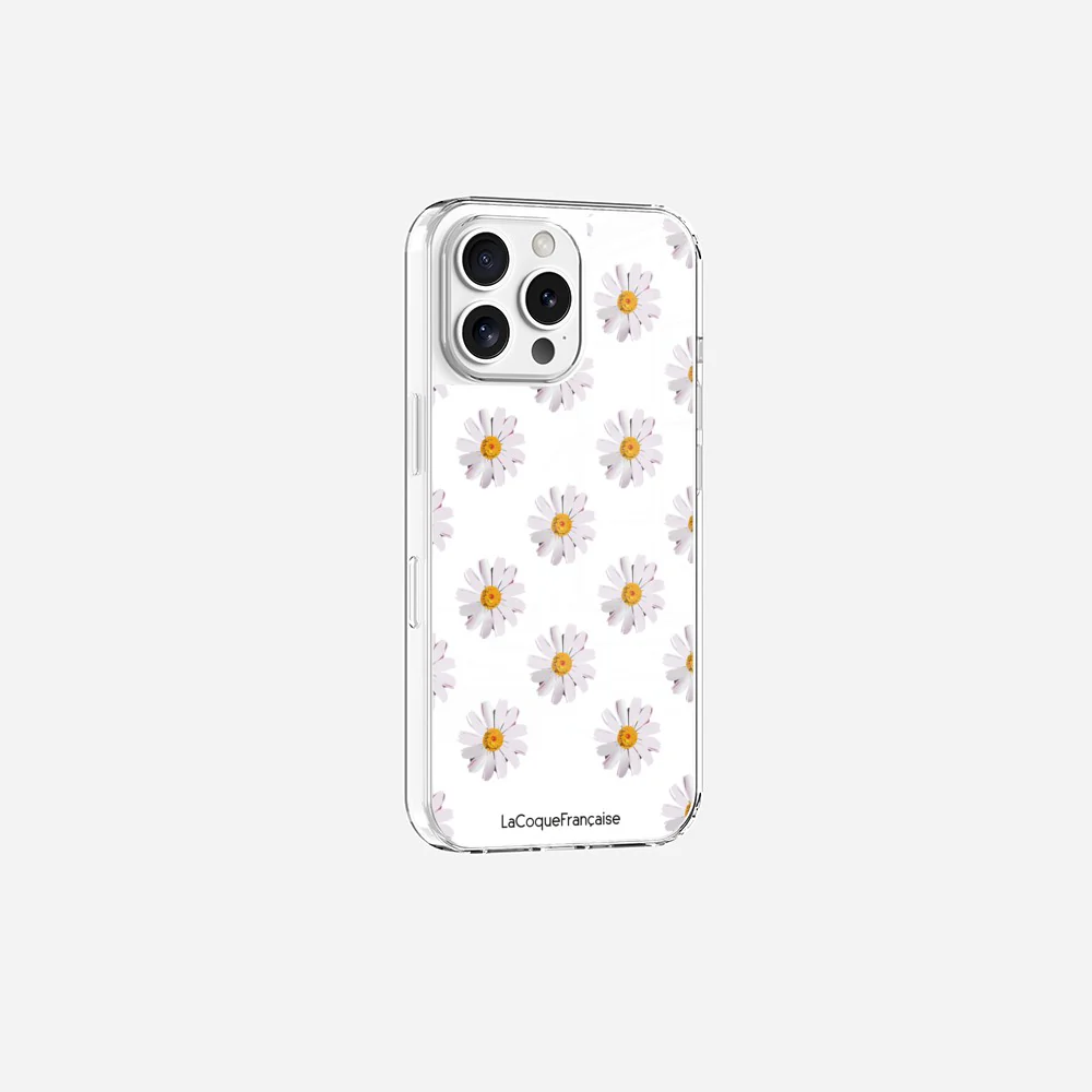 Coque Sans Anneaux Imprimee Marguerites - Image 4