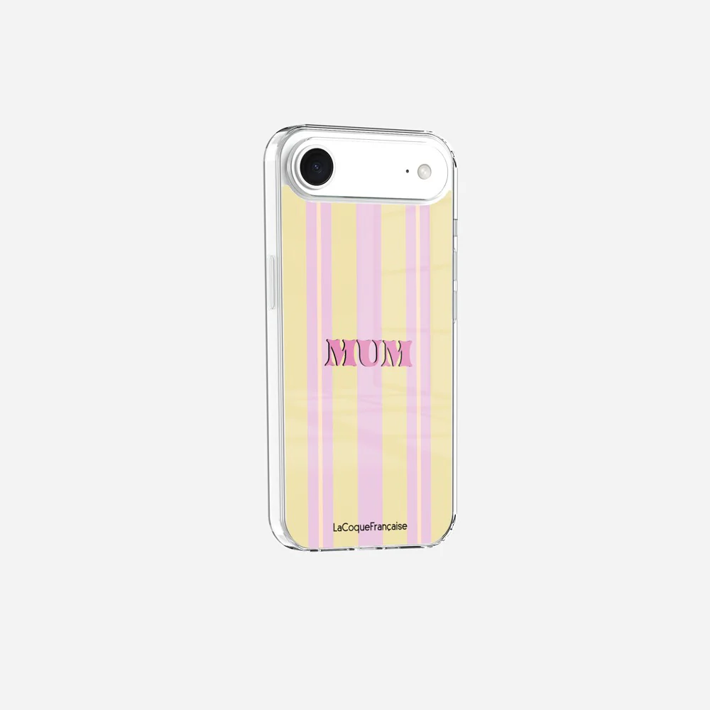 Coque Sans Anneaux Imprimee Mum - Rose Et Jaune - Image 20