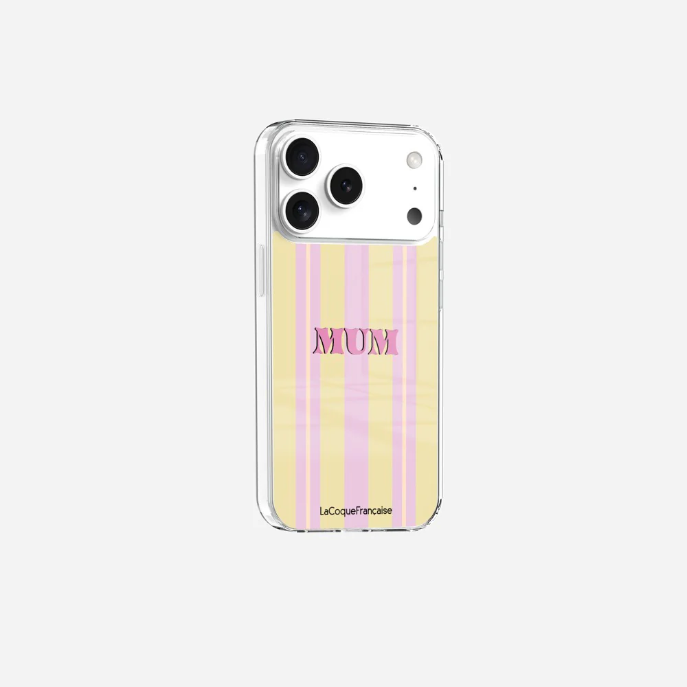 Coque Sans Anneaux Imprimee Mum - Rose Et Jaune - Image 21