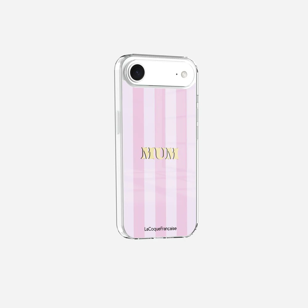 Coque Sans Anneaux Imprimee Mum - Rose Et Parme - Image 3