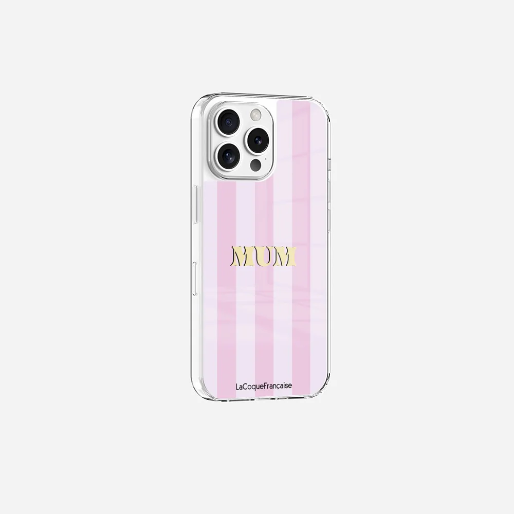 Coque Sans Anneaux Imprimee Mum - Rose Et Parme - Image 8