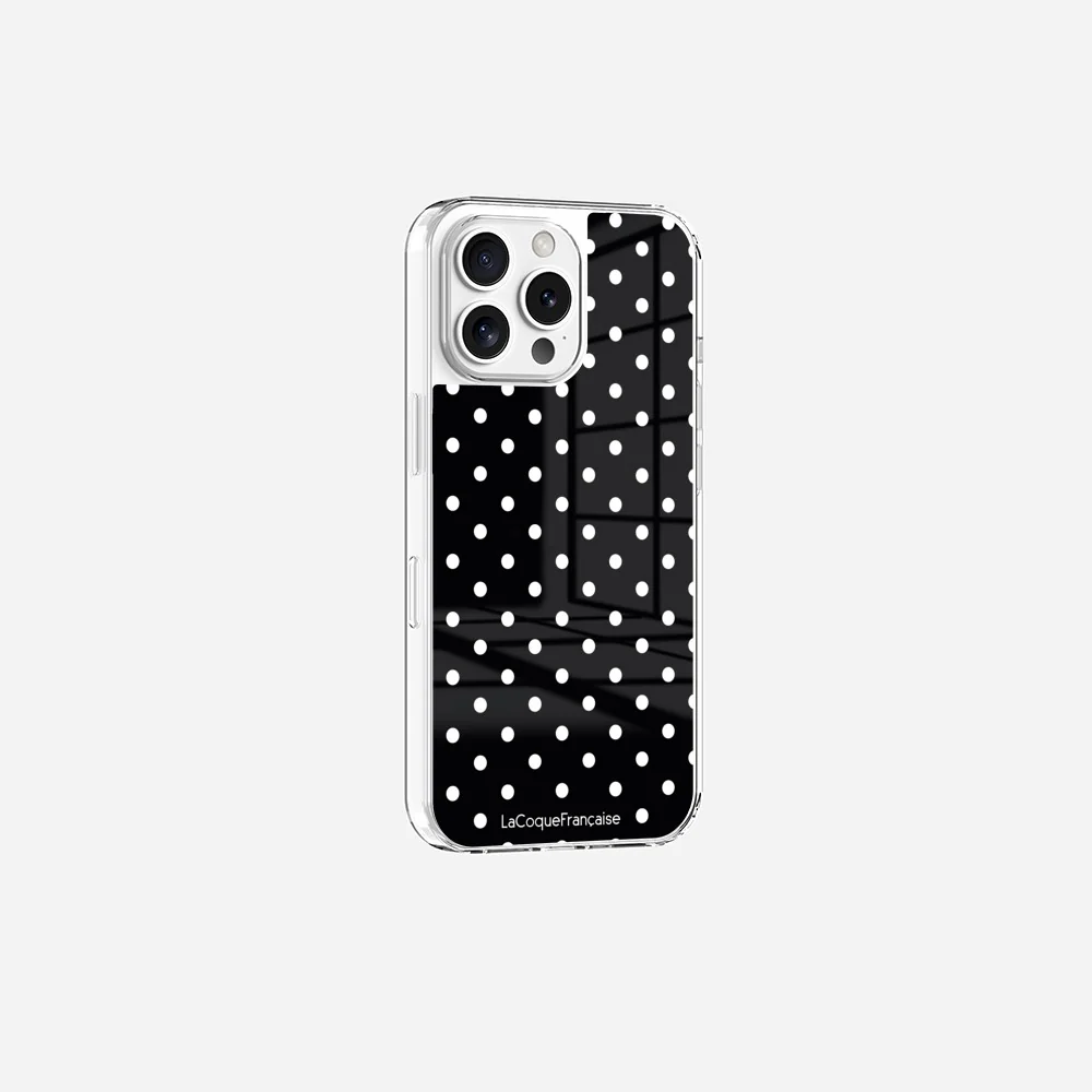 Coque Sans Anneaux Imprimee Pois Blanc - Image 6
