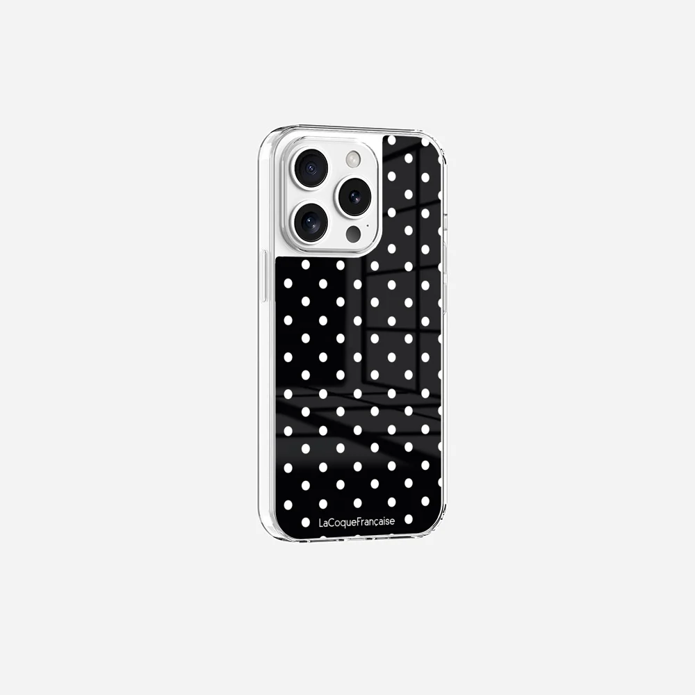 Coque Sans Anneaux Imprimee Pois Blanc - Image 9
