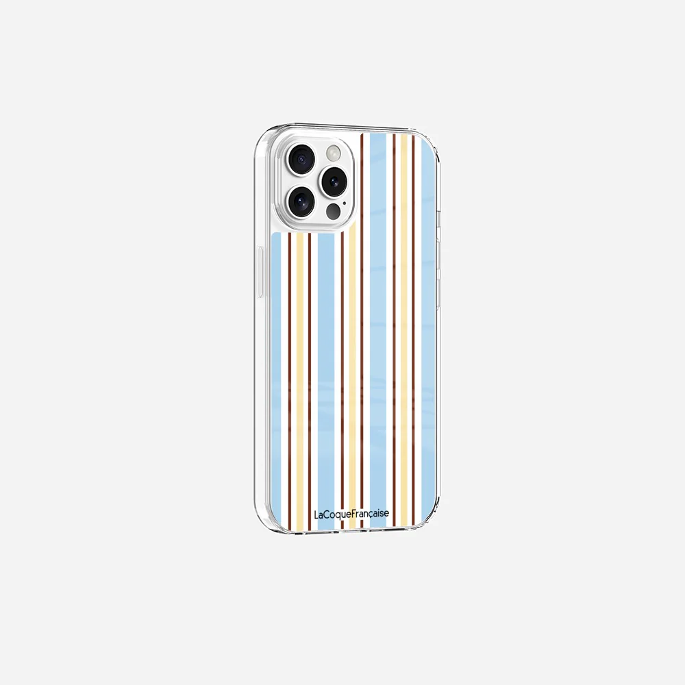 Coque Sans Anneaux Imprimee Rayure Bleue - Image 21