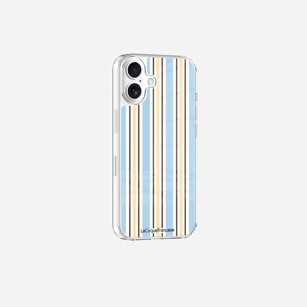 Coque Sans Anneaux Imprimee Rayure Bleue - Image 8